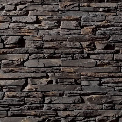 Pietra ricostruita scaglia dark