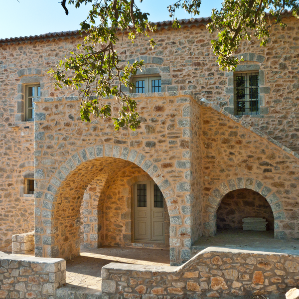 Rivestimento in pietra su cappotto termico